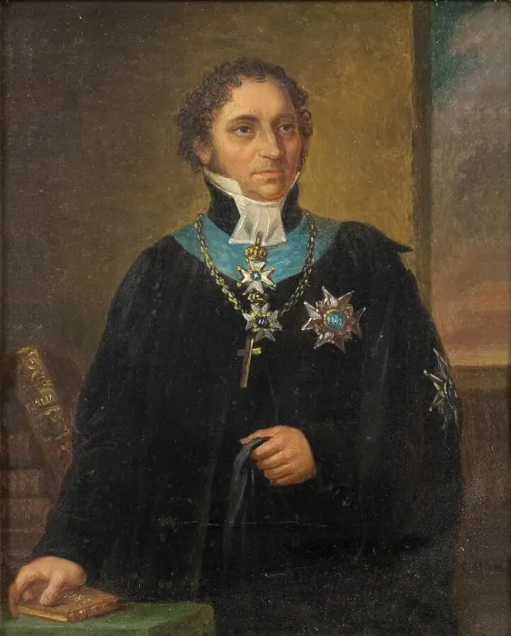 Framed Print : Portrait of Johan Olof Wallin (1779-1839) Framed Print : Portrait of Johan Olof Wallin (1779-1839)