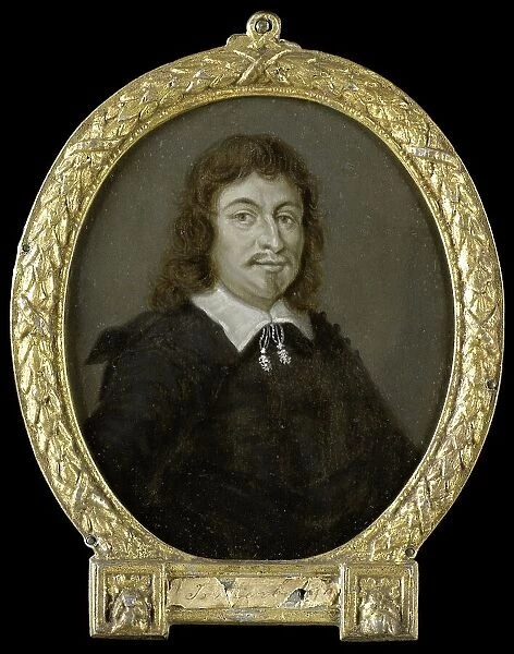 Portrait of Johan van Nijenborgh, Poet in Groningen, 1700-1732. Creator: Arnoud van Halen