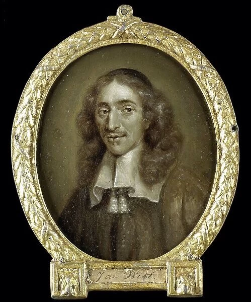 Portrait of Johan de Witt, Grand Pensionary of Holland, 1723-1771. Creator: Jan Maurits Quinkhard