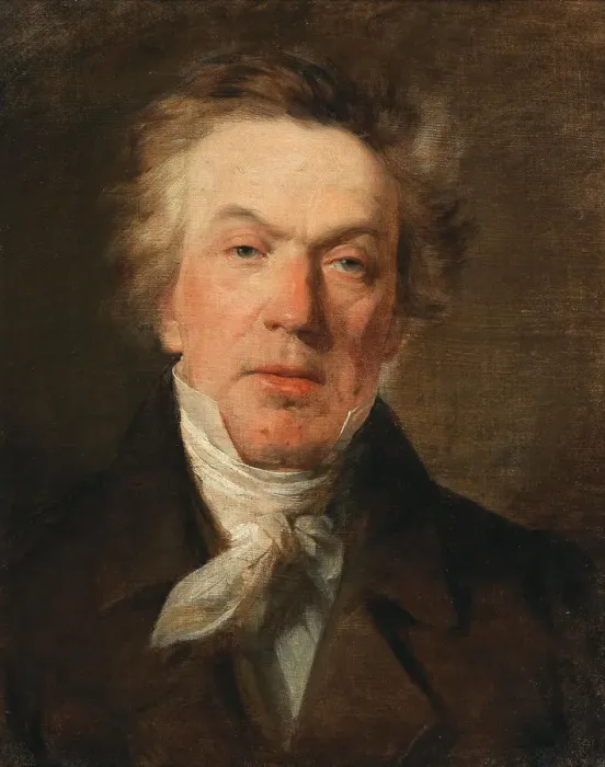 Framed Print : Portrait of Johann Anton Friedrich Reil (1773-1843), 1832 Framed Print : Portrait of Johann Anton Friedrich Reil (1773-1843), 1832