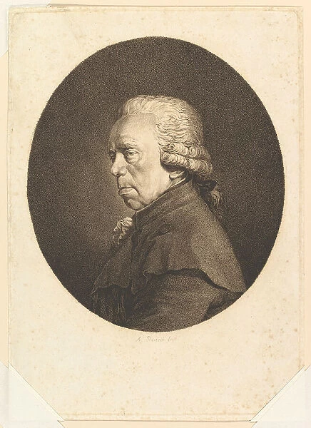 Portrait of Johann Christian Brand, 1793. Creator: Adam von Bartsch