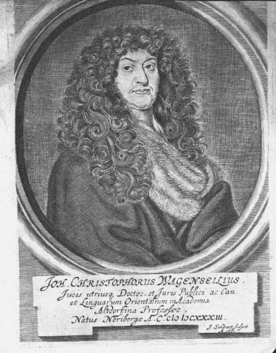 Framed Print : Portrait of Johann Christoph Wagenseil (1633-1705), End of 17th cen Artist: Sandrart, Jacob, von (1630-1708) Framed Print : Portrait of Johann Christoph Wagenseil (1633-1705), End of 17th cen Artist: Sandrart, Jacob, von (1630-1708)