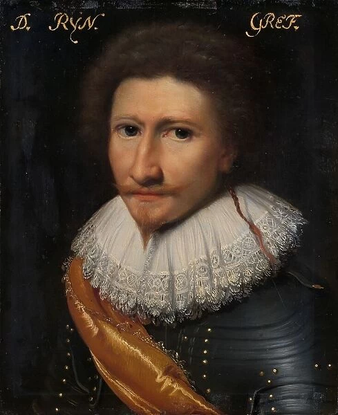 Portrait of Johann Conrad von Salm (1590-1625), Waldgrave and Rhinegrave of Dhaun, c.1622-c.1625. Creator: Workshop of Jan Antonisz van Ravesteyn