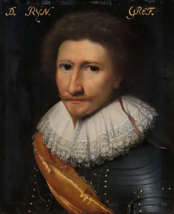 Framed Print : Portrait of Johann Conrad von Salm (1590-1625), Waldgrave and Rhinegrave of Dhaun, c.1622-c.1625. Creator: Workshop of Jan Antonisz van Ravesteyn Framed Print : Portrait of Johann Conrad von Salm (1590-1625), Waldgrave and Rhinegrave of Dhaun, c.1622-c.1625. Creator: Workshop of Jan Antonisz van Ravesteyn