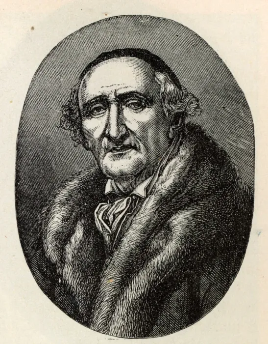 Framed Print : Portrait of Johann Gottfried Schadow (1764-1850). Creator: Anonymous Framed Print : Portrait of Johann Gottfried Schadow (1764-1850). Creator: Anonymous