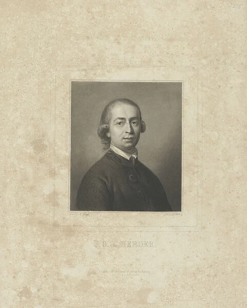 Portrait of Johann Gottfried von Herder (1744-1803), c