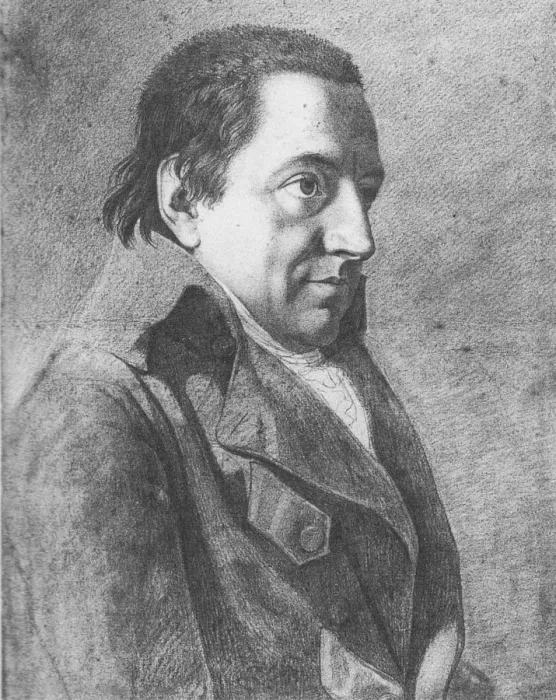 Framed Print : Portrait of Johann Gottlieb Fichte (1762-1814), c. 1800. Artist: Bury, Friedrich (1763-1823) Framed Print : Portrait of Johann Gottlieb Fichte (1762-1814), c. 1800. Artist: Bury, Friedrich (1763-1823)