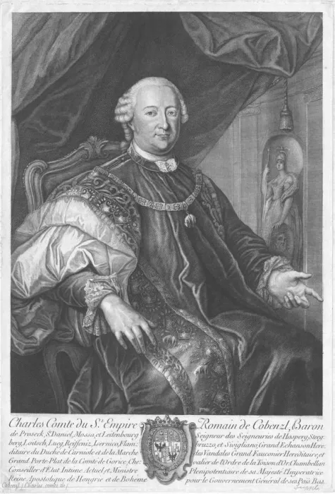Framed Print : Portrait of Johann Karl Philipp Graf von Cobenzl (1712-1770). Creator: Anonymous Framed Print : Portrait of Johann Karl Philipp Graf von Cobenzl (1712-1770). Creator: Anonymous