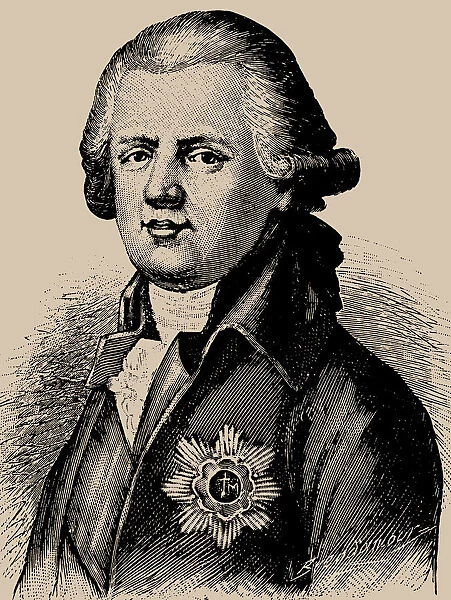 Portrait of Johann Ludwig Graf von Cobenzl (1753-1809). Creator: Brend amour, Richard (1831-1915)