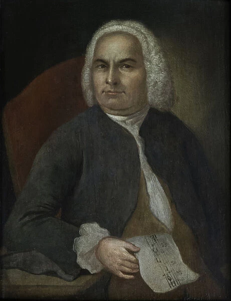 Portrait of Johann Sebastian Bach, before 1754
