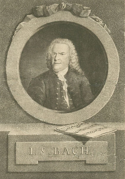 Portrait of Johann Sebastian Bach, 1774
