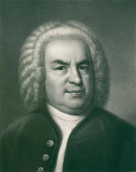 Portrait of Johann Sebastian Bach, 1860s