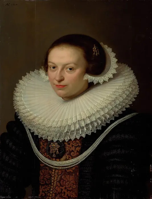 Framed Print : Portrait of Johanna Visscher (1604-1676), 1628. Creator: Bailly; David (1584-1657) Framed Print : Portrait of Johanna Visscher (1604-1676), 1628. Creator: Bailly; David (1584-1657)