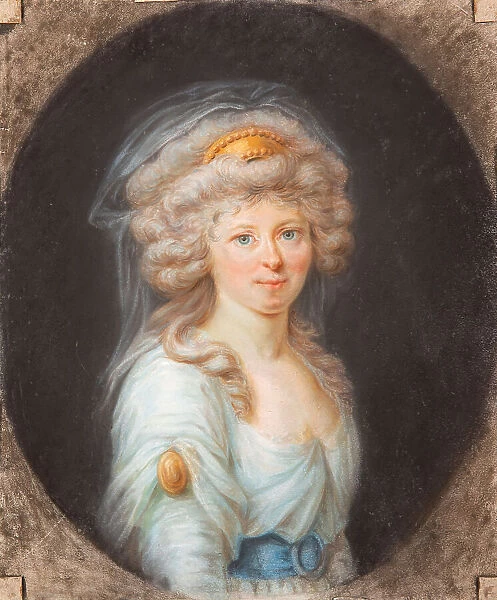 Portrait of Johanna von der Osten-Sacken, 18th century. Creator: Unknown artist