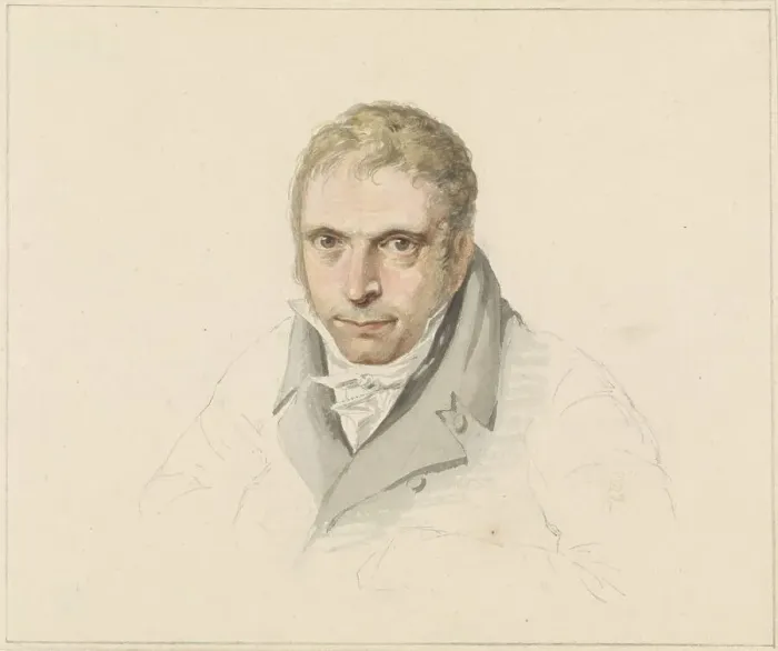 Framed Print : Portrait of Johannes Breckenheimer, 1783-1900. Creator: Anon Framed Print : Portrait of Johannes Breckenheimer, 1783-1900. Creator: Anon