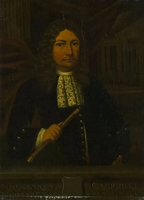 Framed Print : Portrait of Johannes Camphuys, Governor-General of the Dutch East Indies, 1750-1800. Creator: Unknown Framed Print : Portrait of Johannes Camphuys, Governor-General of the Dutch East Indies, 1750-1800. Creator: Unknown
