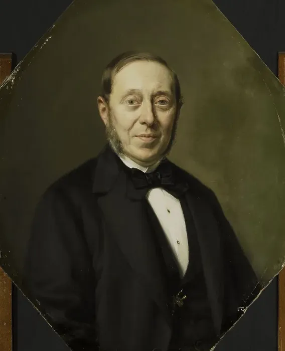 Framed Print : Portrait of Johannes Cornelis van Pappelendam (1810-1884). Artist and Art Dealer. Superintendent of Creator: Jan Hendrik Neuman Framed Print : Portrait of Johannes Cornelis van Pappelendam (1810-1884). Artist and Art Dealer. Superintendent of Creator: Jan Hendrik Neuman