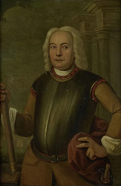 Portrait of Johannes Thedens, Governor-General of the Dutch East India Company, 1742. Creator: Jacobus Oliphant
