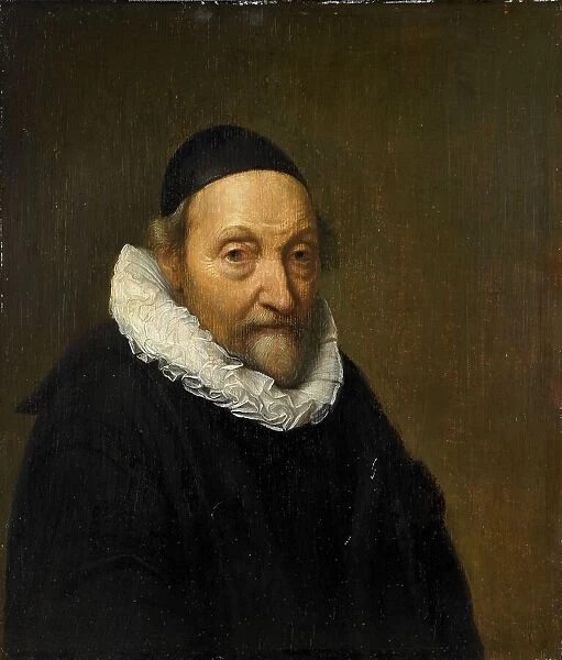 Portrait of Johannes Wtenbogaert (1557-1644), c.1640-c.1644. Creator: Unknown
