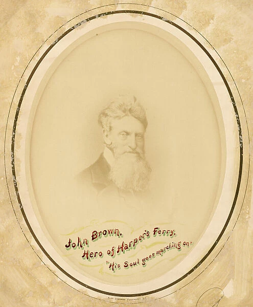 8" x 10" John Brown,1800-1859,American Abolitionist