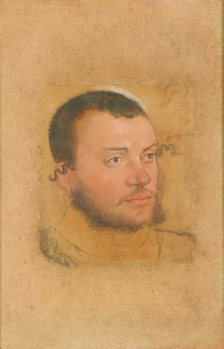 Framed Print : Portrait of John Ernest (1521-1553), Duke of Saxe-Coburg, c.1540. Creator: Cranach, Lucas, the Younger (1515-1586) Framed Print : Portrait of John Ernest (1521-1553), Duke of Saxe-Coburg, c.1540. Creator: Cranach, Lucas, the Younger (1515-1586)