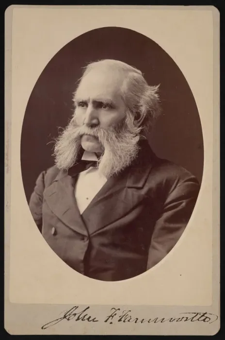 Framed Print : Portrait of John Franklin Farnsworth (1820-1897), Before 1897 Framed Print : Portrait of John Franklin Farnsworth (1820-1897), Before 1897