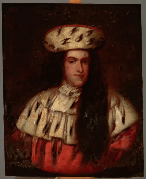 Framed Print : Portrait of John George IV Wettin (Johann Georg IV Von Sachsen) (1668-1694)... 1st half 18th cent. Creator: Unknown Framed Print : Portrait of John George IV Wettin (Johann Georg IV Von Sachsen) (1668-1694)... 1st half 18th cent. Creator: Unknown