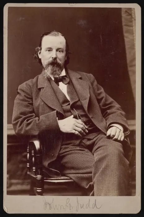 Framed Print : Portrait of John Gough Judd (1824-1895), Between 1876 and 1880 Framed Print : Portrait of John Gough Judd (1824-1895), Between 1876 and 1880