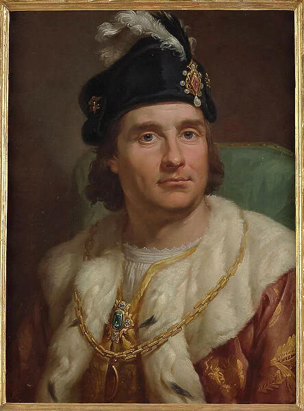 Portrait of John I Albert (1459-1501), King of Poland, 1768-1771. Creator: Bacciarelli, Marcello (1731-1818)