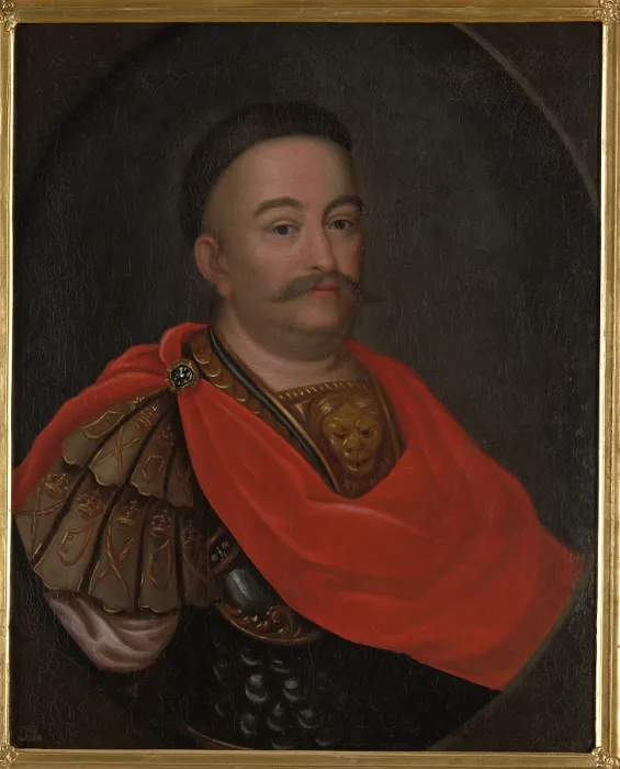 Framed Print : Portrait of John III Sobieski (1624-1696) in Karacena Scale Armour, c1700. Creator: Unknown Framed Print : Portrait of John III Sobieski (1624-1696) in Karacena Scale Armour, c1700. Creator: Unknown