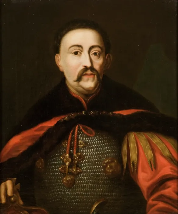 Framed Print : Portrait of John III Sobieski (1629-1696), King of Poland, after 1676. Creator: Unknown Framed Print : Portrait of John III Sobieski (1629-1696), King of Poland, after 1676. Creator: Unknown