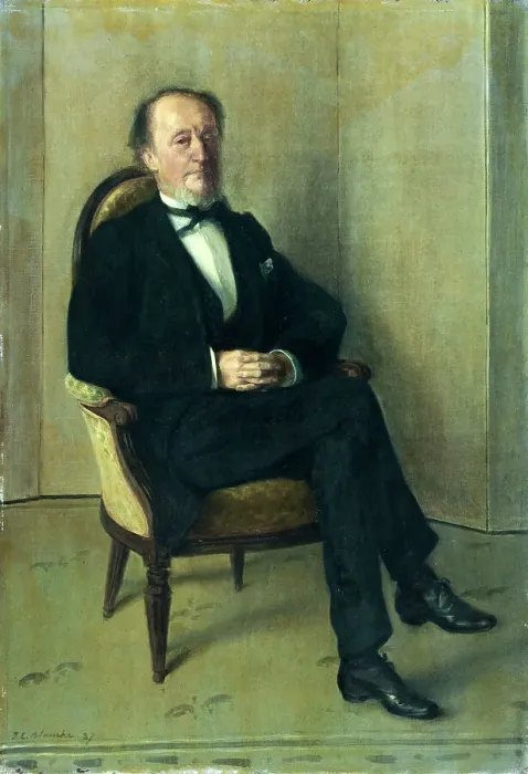 Framed Print : Portrait de John Lemoine, 1887. Creator: Jacques Emile Blanche Framed Print : Portrait de John Lemoine, 1887. Creator: Jacques Emile Blanche
