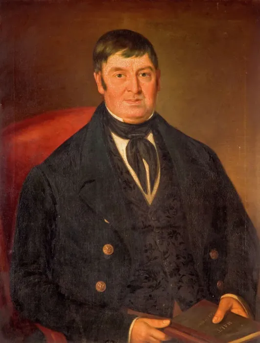 Framed Print : Portrait of John Mayou, 1851. Creator: Jason Wilson Framed Print : Portrait of John Mayou, 1851. Creator: Jason Wilson