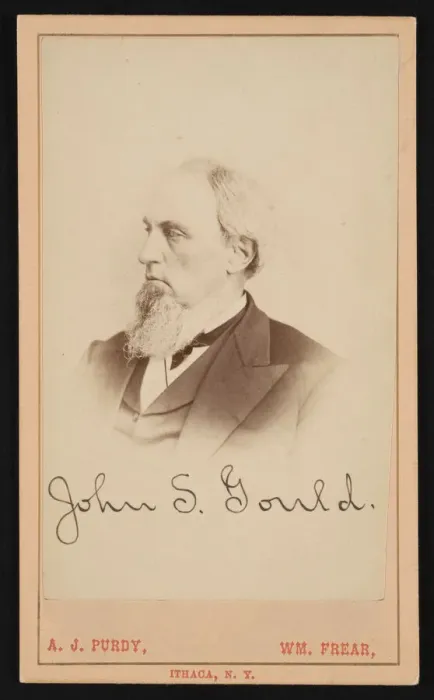 Framed Print : Portrait of John Stanton Gould (1810-1874), Before 1874. Creator: Purdy & Frear Framed Print : Portrait of John Stanton Gould (1810-1874), Before 1874. Creator: Purdy & Frear