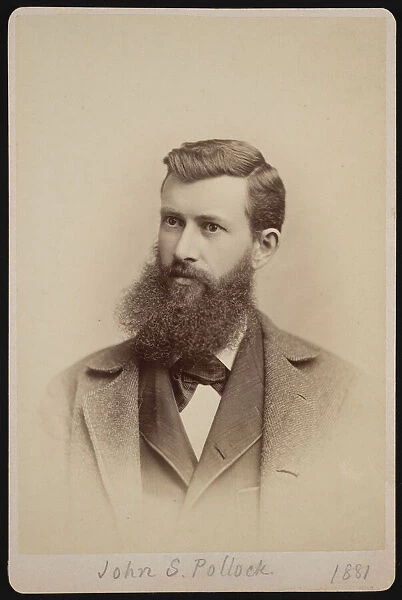 Portrait of John Symmes Pollock (1849-1924), 1881. Creator: George W. Davis