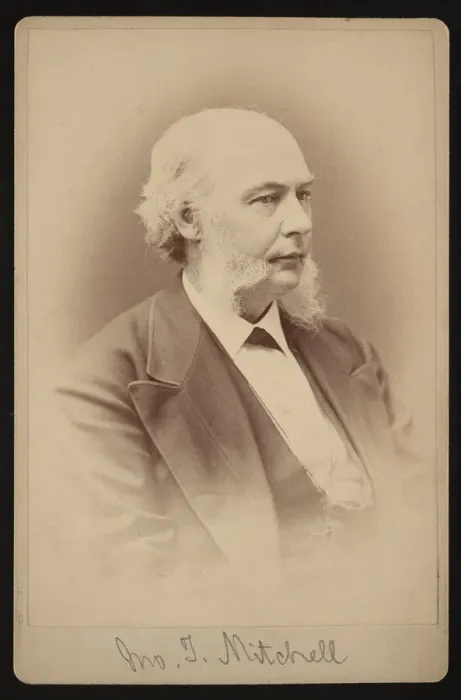 Framed Print : Portrait of John T. Mitchell, Between 1876 and 1880. Creator: Samuel Montague Fassett Framed Print : Portrait of John T. Mitchell, Between 1876 and 1880. Creator: Samuel Montague Fassett
