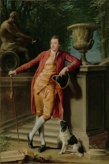 Framed Print : Portrait of John Talbot, later 1st Earl Talbot, 1773. Creator: Pompeo Batoni Framed Print : Portrait of John Talbot, later 1st Earl Talbot, 1773. Creator: Pompeo Batoni