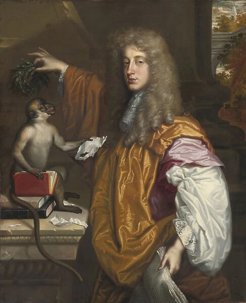 Portrait of John Wilmot, 2nd Earl of Rochester (1647-1680). Artist: Huysmans, Jacob (c. 1633?1696)