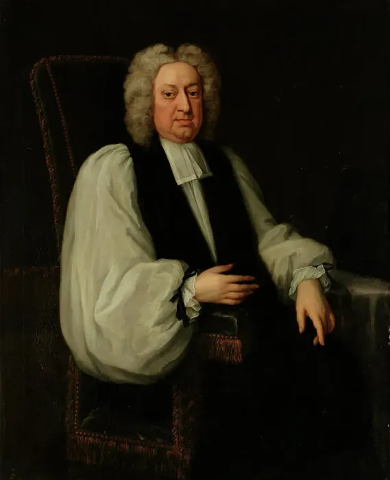 Framed Print : Portrait of Jonathan Swift, 1734. Creator: Michael Dahl Framed Print : Portrait of Jonathan Swift, 1734. Creator: Michael Dahl