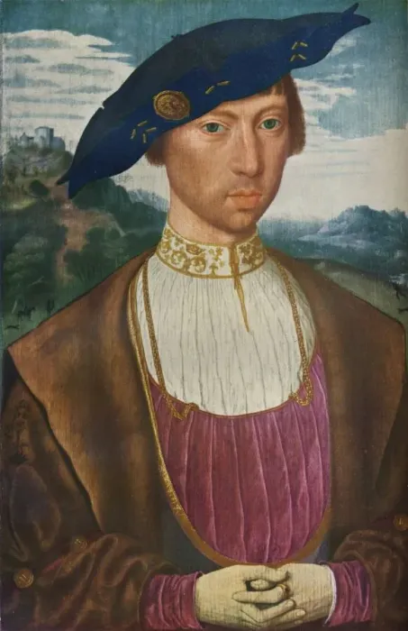 Framed Print : Portrait of Joost van Bronckhorst, c1520. Artist: Jan Mostaert Framed Print : Portrait of Joost van Bronckhorst, c1520. Artist: Jan Mostaert
