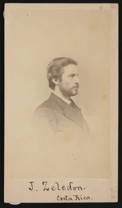 Framed Print : Portrait of Jose Castulo Zeledon (1846-1923), 1868. Creator: Henry Ulke Framed Print : Portrait of Jose Castulo Zeledon (1846-1923), 1868. Creator: Henry Ulke