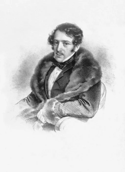 Framed Print : Portrait of Josef Dessauer (1798-1876), 1831 Framed Print : Portrait of Josef Dessauer (1798-1876), 1831