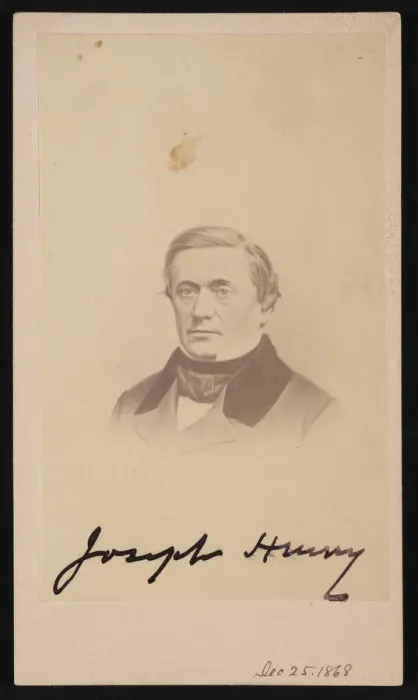 Framed Print : Portrait of Joseph Henry (1797-1878), 1868. Creator: Henry Ulke Framed Print : Portrait of Joseph Henry (1797-1878), 1868. Creator: Henry Ulke