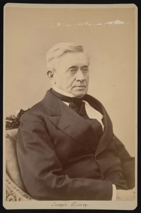 Framed Print : Portrait of Joseph Henry (1797-1878), Before 1878. Creator: Unknown Framed Print : Portrait of Joseph Henry (1797-1878), Before 1878. Creator: Unknown