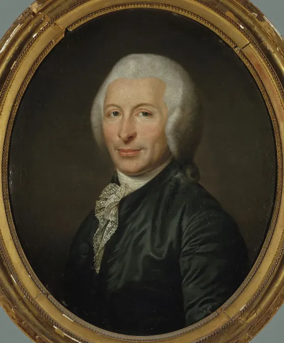 Framed Print : Portrait of Joseph-Ignace Guillotin (1738-1814), doctor and politician, between 1738 and 1814. Creator: Unknown Framed Print : Portrait of Joseph-Ignace Guillotin (1738-1814), doctor and politician, between 1738 and 1814. Creator: Unknown