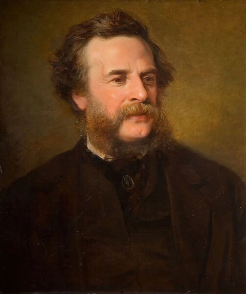 Portrait of Joseph Moore (1817-1892), 1870. Creator: William Thomas Roden