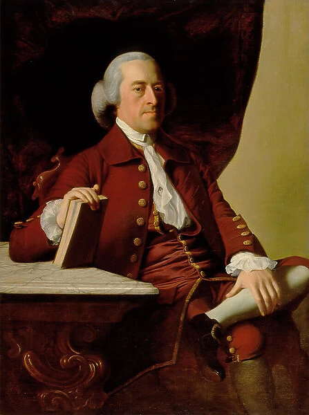Portrait of Joseph Scott, c1765. Creator: John Singleton Copley