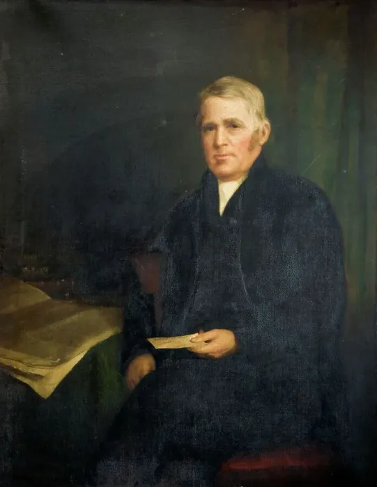 Framed Print : Portrait of Joseph Sturge (1793-1859), 1855. Creator: Jerry Barratt Framed Print : Portrait of Joseph Sturge (1793-1859), 1855. Creator: Jerry Barratt