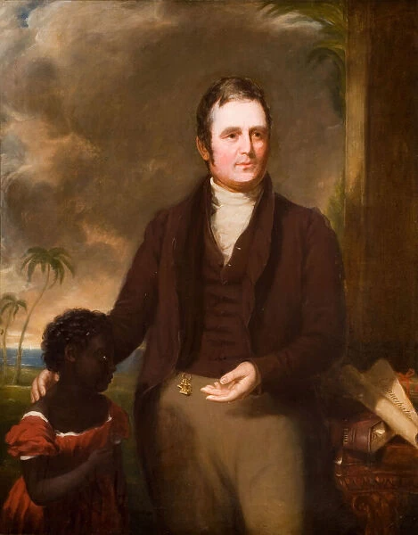 Portrait of Joseph Sturge, 1800-1850. Creator: Alexander Rippingille