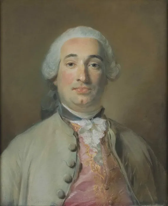 Framed Print : Portrait of Joseph Therese Michel de Grilleau (1717-1789), 1751 Framed Print : Portrait of Joseph Therese Michel de Grilleau (1717-1789), 1751